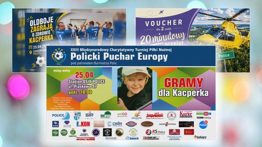 Lot helikopterem po zdrowie dla Kacpra Stasiuka