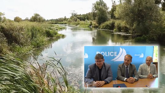 Police i Wody Polskie rozpoczynają oczyszczanie Łarpi
