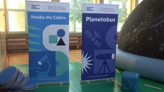 Wyjątkowa lekcja astronomii w SP1
