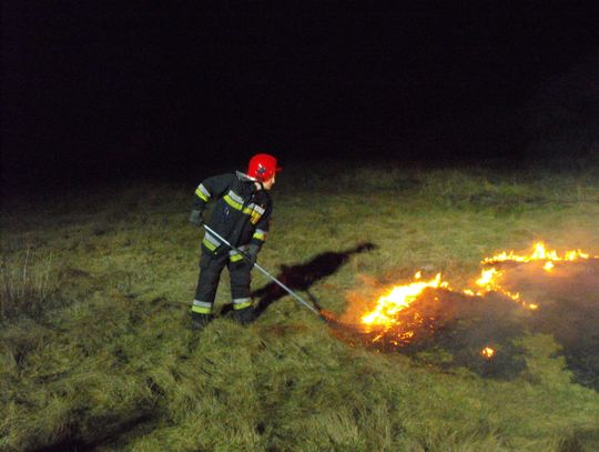 30% pożarów w powiecie pochodzi z wypalania traw