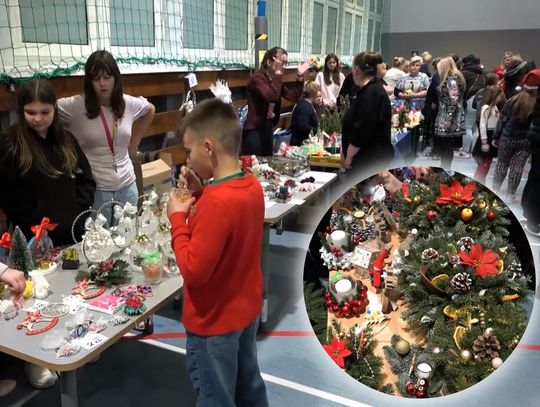 Bożonarodzeniowy kiermasz w SP6