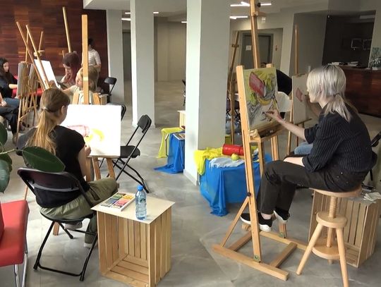 Być jak van Gogh... wakacyjne spotkanie malarskie