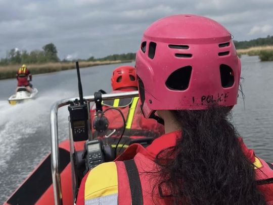 Człowiek za burtą. Ratownicy WOPR jako pierwsi dotarli do poszkodowanego