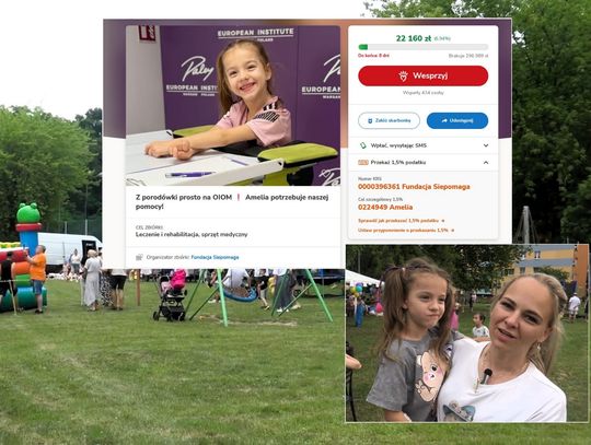 Festyn na osiedlu Gryfitów połączył zabawę z pomocą dla Amelki