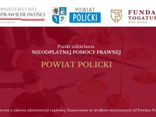 Fundacja Togatus Pro Bono: Nieodpłatna pomoc prawna w powiecie polickim