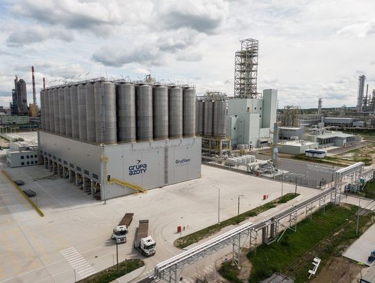 Grupa Azoty Polyolefins wyprodukowała pierwsze 100 tysięcy ton polipropylenu w ramach rozruchu instalacji