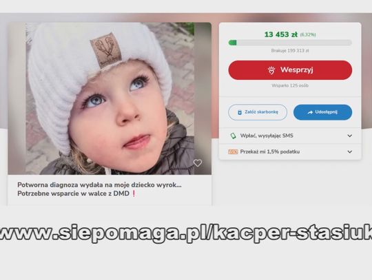 HDK Police na rzecz małego Kacpra z Polic