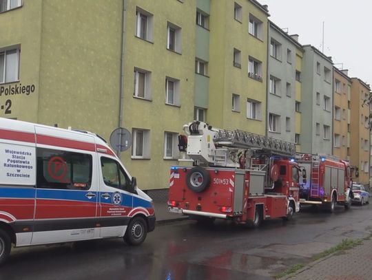 Interwencja na Wojska Polskiego. Wycieńczony 60-latek zamknięty we własnym mieszkaniu