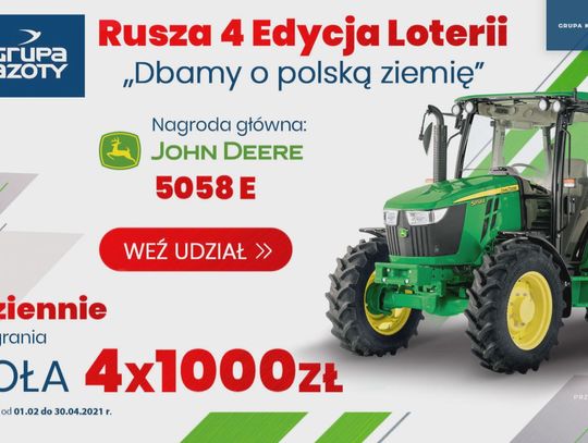 IV edycja loterii z napędem na 4 koła