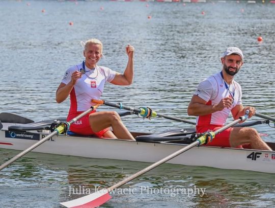 Jola Majka i Michał Gadowski na podium Mistrzostw Świata