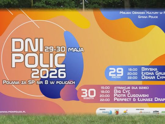 Już w przyszły weekend mieszkańcy będą świętować dni Polic Już w przyszły weekend mieszkańcy będą świętować dni Polic