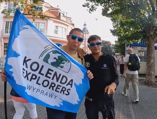 Kolenda Explorers 2024 - trwa pierwsza policka wyprawa charytatywna wzdłuż wybrzeża