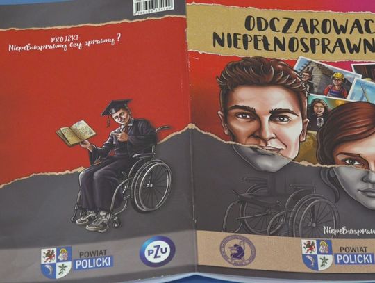 Książka "Odczarować niepełnosprawność" trafiła do polickich bibliotek