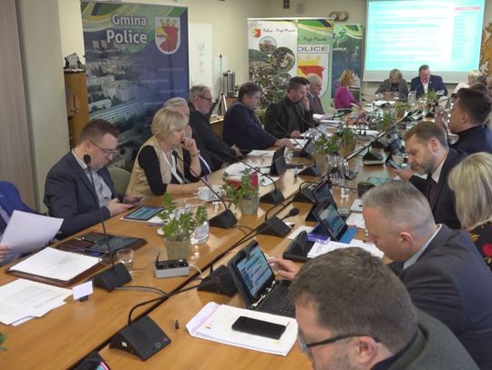 Listopadowa sesja Rady Miejskiej w Policach (28.11.2023)