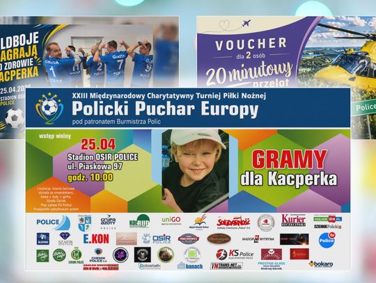 Lot helikopterem po zdrowie dla Kacpra Stasiuka