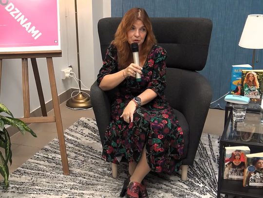Magdalena Kordel spotkała się z czytelnikami z Polic