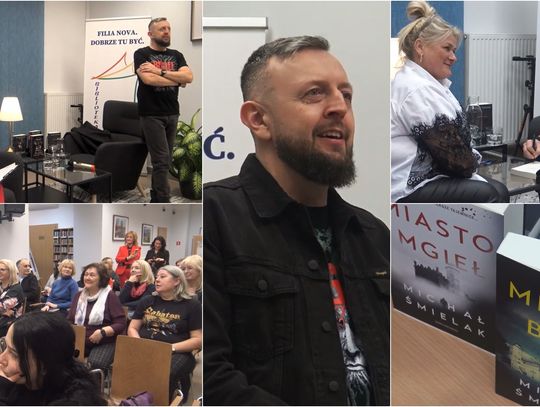 Michał Śmielak w Policach. Jego ostatnia powieść bierze udział w Plebiscycie Książka Roku 2025 Michał Śmielak w Policach. Jego ostatnia powieść bierze udział w Plebiscycie Książka Roku 2025