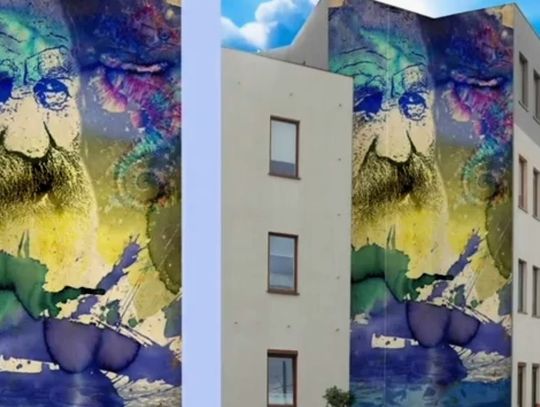 Mural dla podróżnika Aleksandra Doby. To pomysł polickich radnych