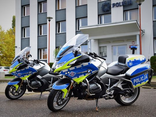 Nowe motocykle w polickiej drogówce