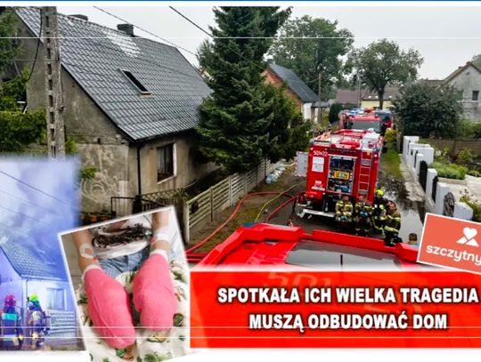 Ogień zabrał rodzinie dobytek