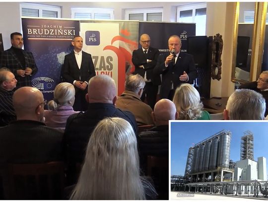 Otwarte spotkanie z politykami PiS. Poruszono m.in. temat Polimerów Police