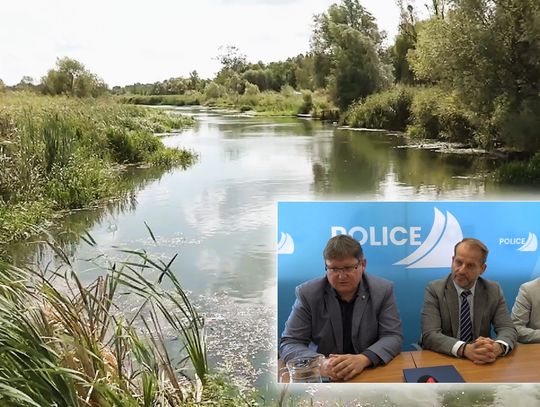 Police i Wody Polskie rozpoczynają oczyszczanie Łarpi