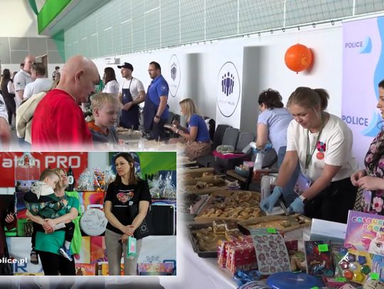 Police zebrały blisko 41,5 tysiąca złotych na leczenie dla Natasia i Adasia