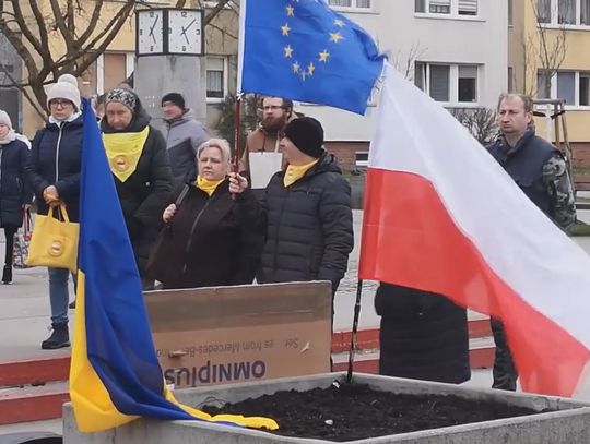 Policzanie okazali solidarność z Ukrainą