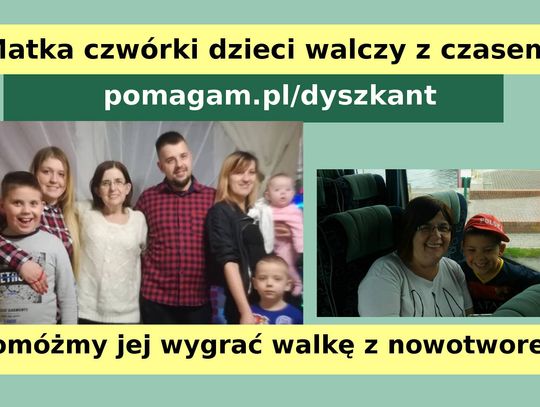 Policzanka walczy z nowotworem