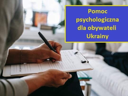 Pomoc psychologiczna dla obywateli Ukrainy