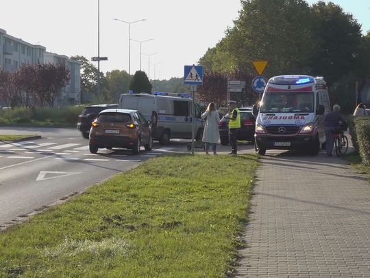 Potrącenie 17-latka na hulajnodze