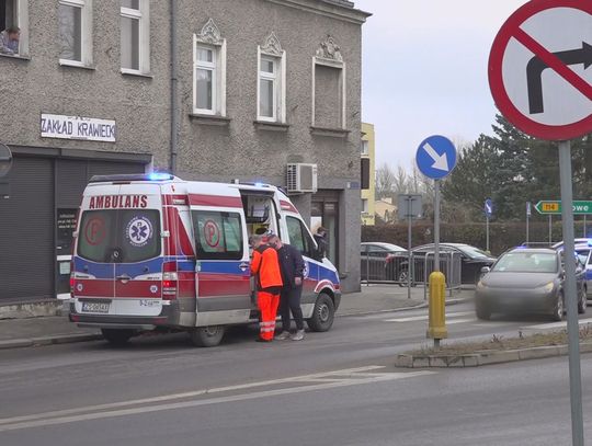 Potrącenie pieszej na ul. Grunwaldzkiej