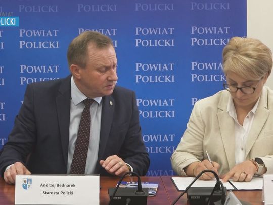 Powiat Policki realizuje dwie inwestycje drogowe na terenie gmin Kołbaskowo i Dobra