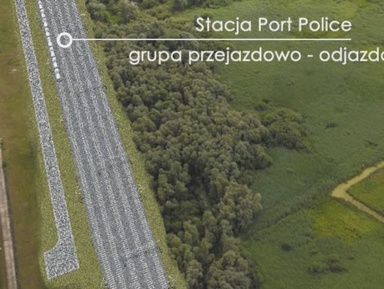 Powstanie projekt budowlany połączenia kolejowego do portu w Policach