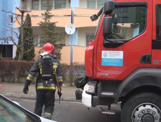 Pożar instalacji elektrycznej przy ul. Okulickiego