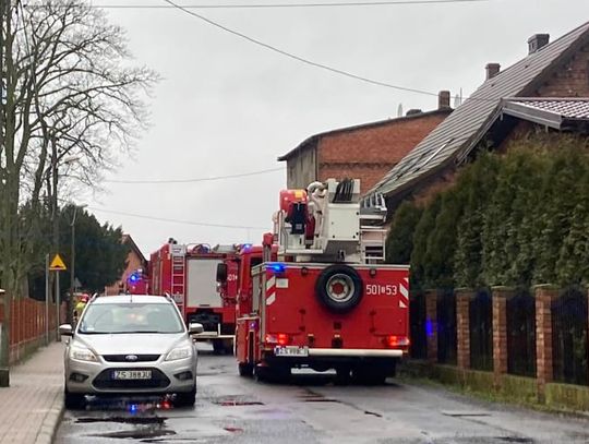 Pożar kominowy na ul. Owocowej w Policach-Jasienicy!