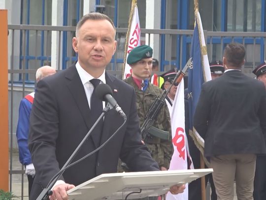 Prezydent Andrzej Duda wziął udział w szczecińskich obchodach Porozumień Sierpniowych