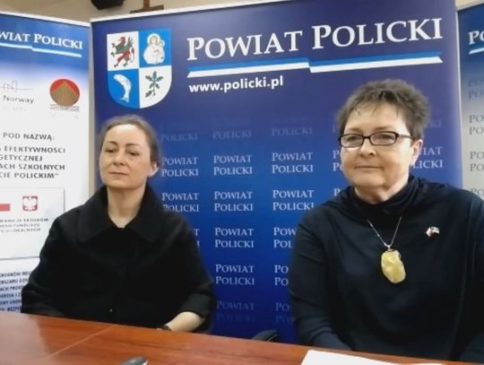 Projekt "Poprawa efektywności energetycznej w budynkach szkolnych w powiecie polickim"