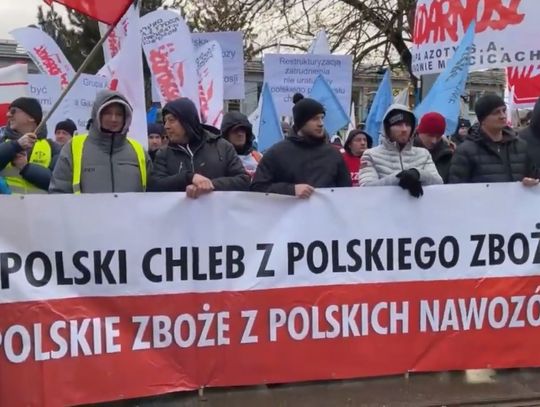 Protest pracowników polickiej fabryki