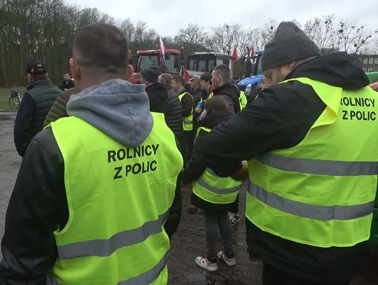 Protest rolników w Policach. Weszli do biurowca Grupy Azoty
