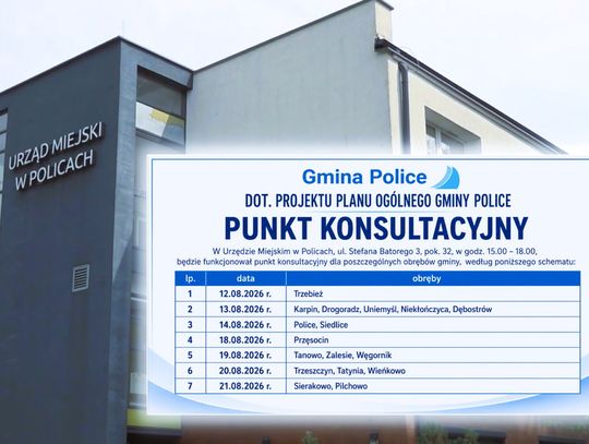 Ruszają konsultacje w sprawie planu ogólnego gminy