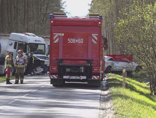 Śmiertelny wypadek w Trzeszczynie 23.04