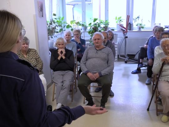 Spotkanie o bezpieczeństwie w Senior+