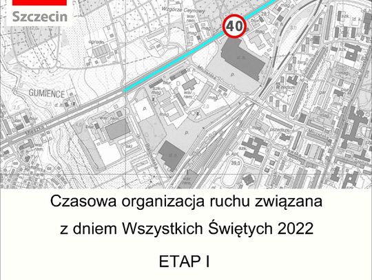 Szczecin: Wszystkich Świętych - komunikacja miejska i organizacja ruchu