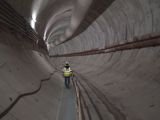 Tak wygląda budowa tunelu w Świnoujściu