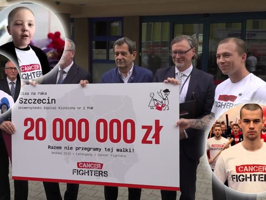 To największy projekt w historii Cancer Fighters. Gigantyczna suma dla szczecińskiego szpitala