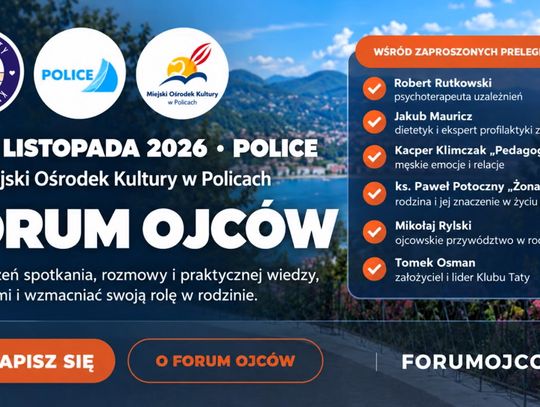 W Policach odbędzie się I Zachodniopomorskie Forum Ojców