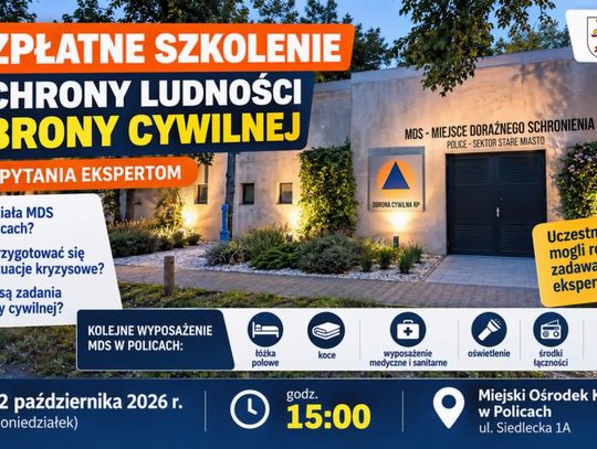 W Policach powstaje schron na 150 osób