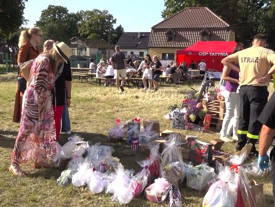 Wielka solidarność mieszkańców Tatyni. Festyn dla pogorzelców