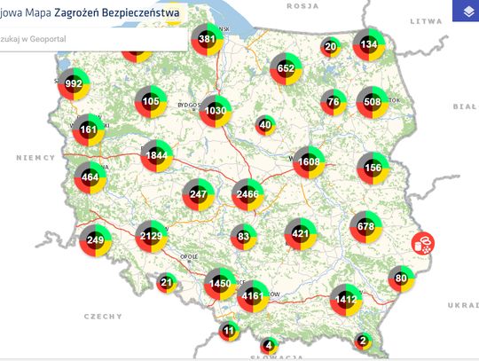 Wskaż miejsce niebezpieczne